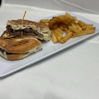 Philly Cheese Steak Panini